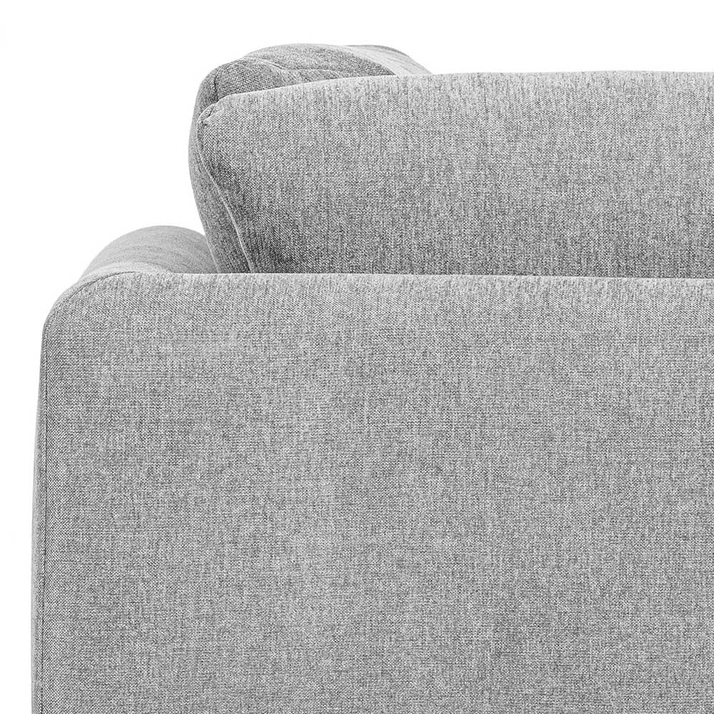 Modulares Sofa Eckelement in Hellgrau - Horedion