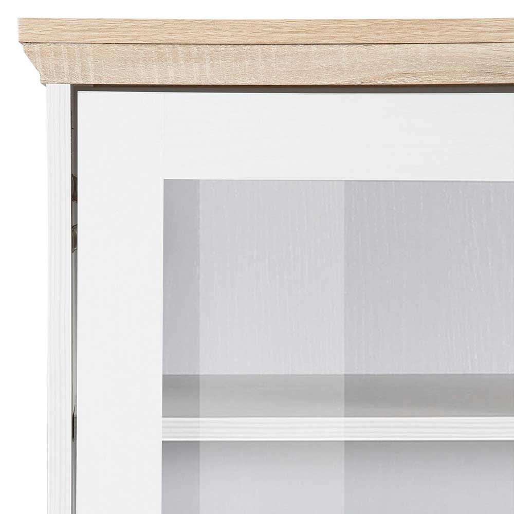 Günstiges Landhaus Highboard 125x125x35 - Akedra