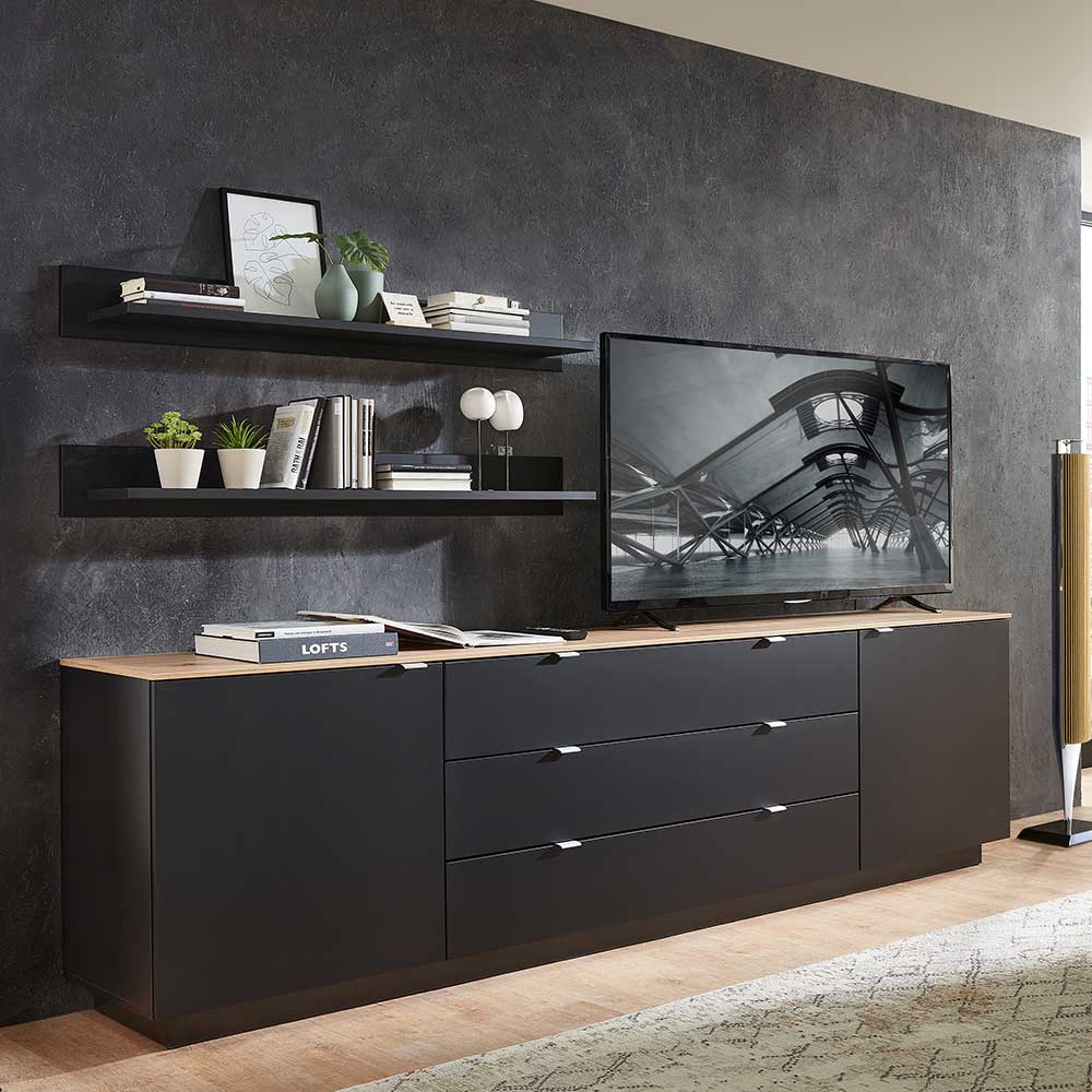 Wohnzimmer Sideboard 240 cm breit - Hilona