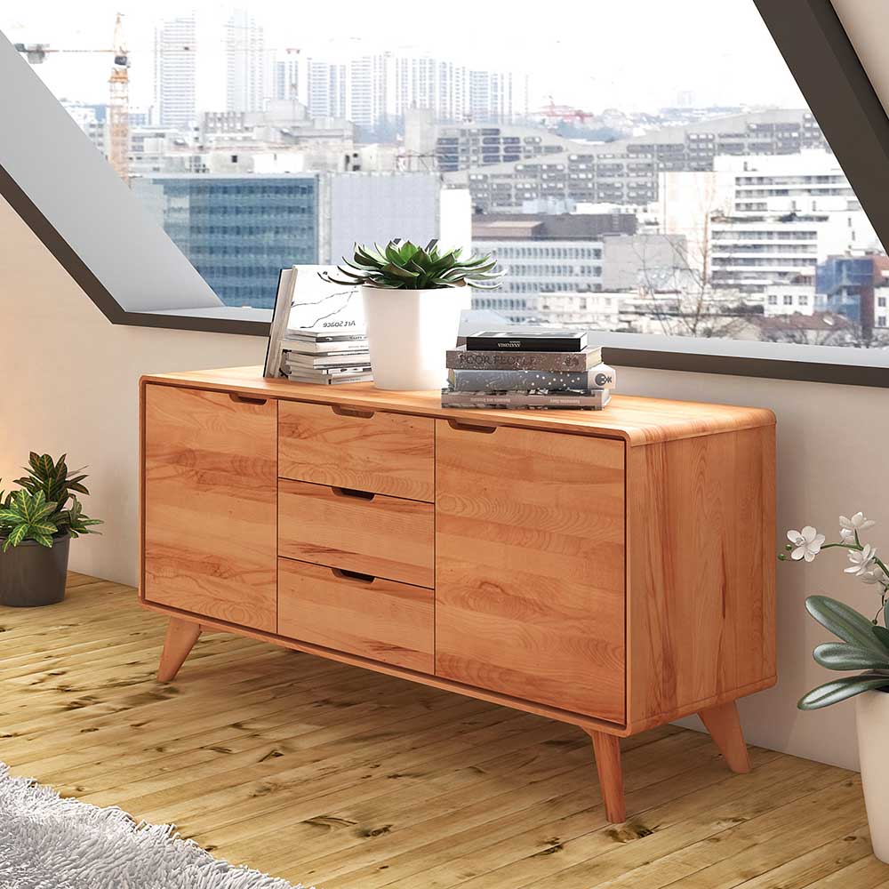 63cm hohes Sideboard mit 134cm Länge - Junola