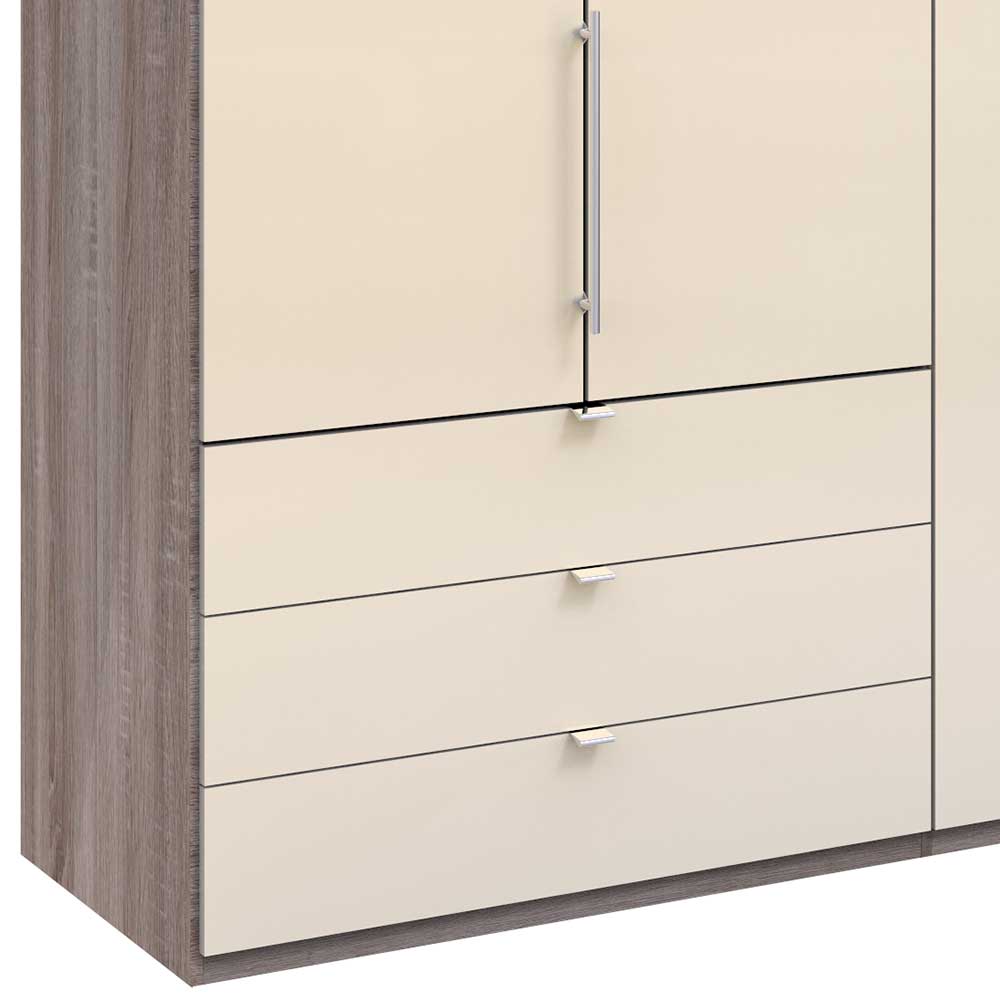 2-türiger Falttürenschrank 200cm in Creme - Calassina