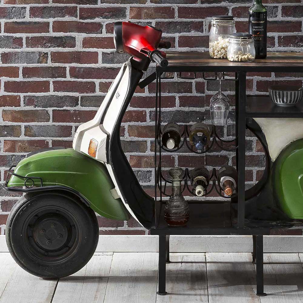 Motorroller Hausbar Italia Vintage Design - Nite