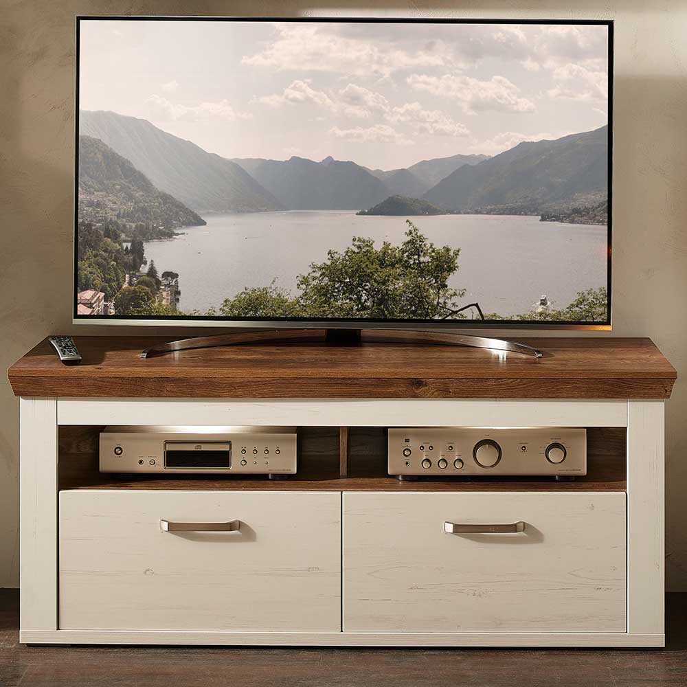 Country Style TV Board mit Schubladen - Noiala