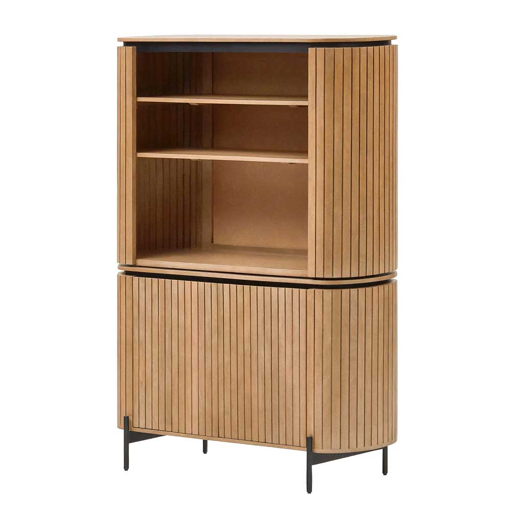 Ovales Highboard 120x170x45 cm - Ilvenda