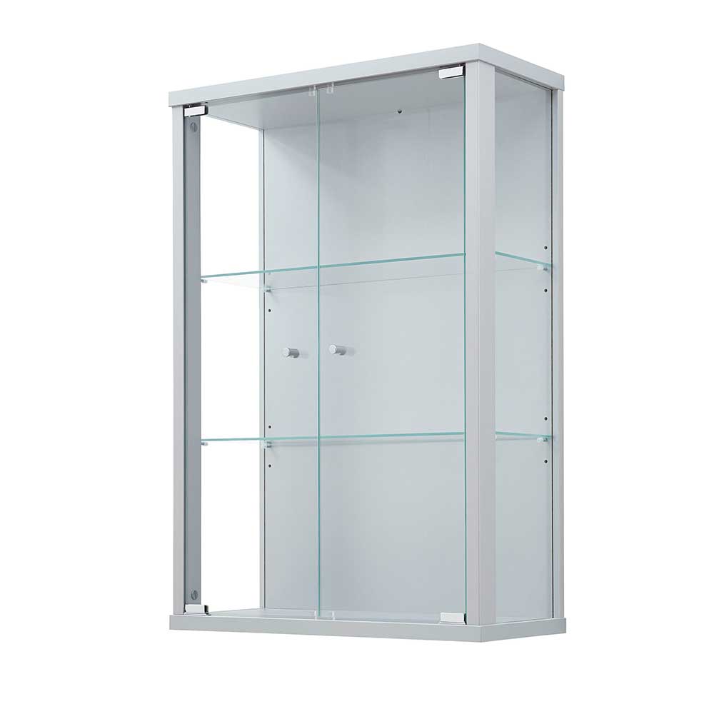 56x82x26 Hängevitrine in Silber - Furcias