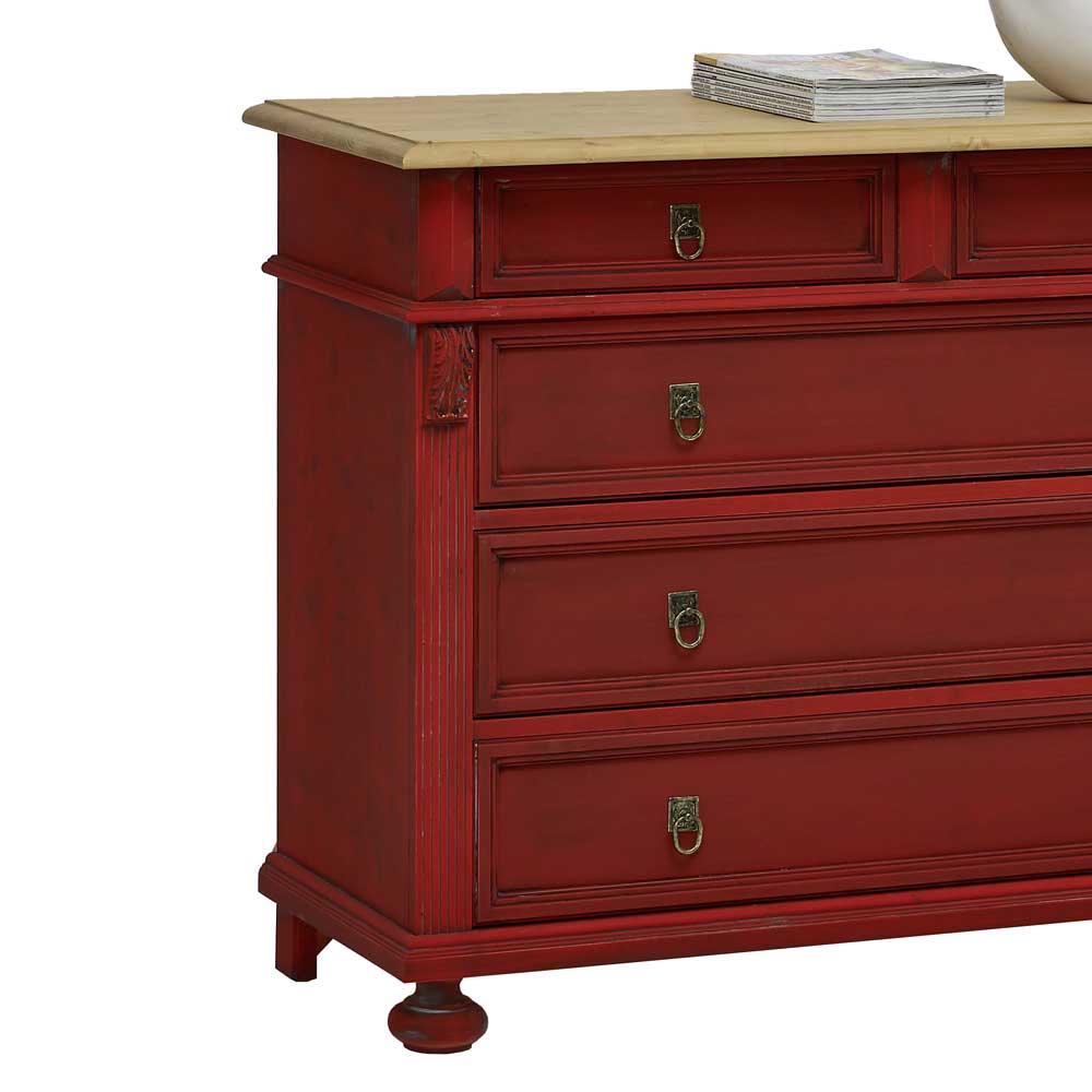 Esszimmer Sideboard Ministra in Rot