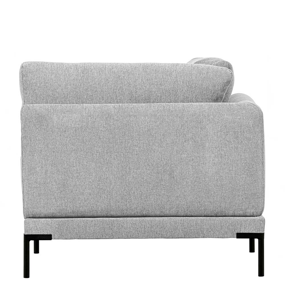 Modulares Sofa Eckelement in Hellgrau - Horedion