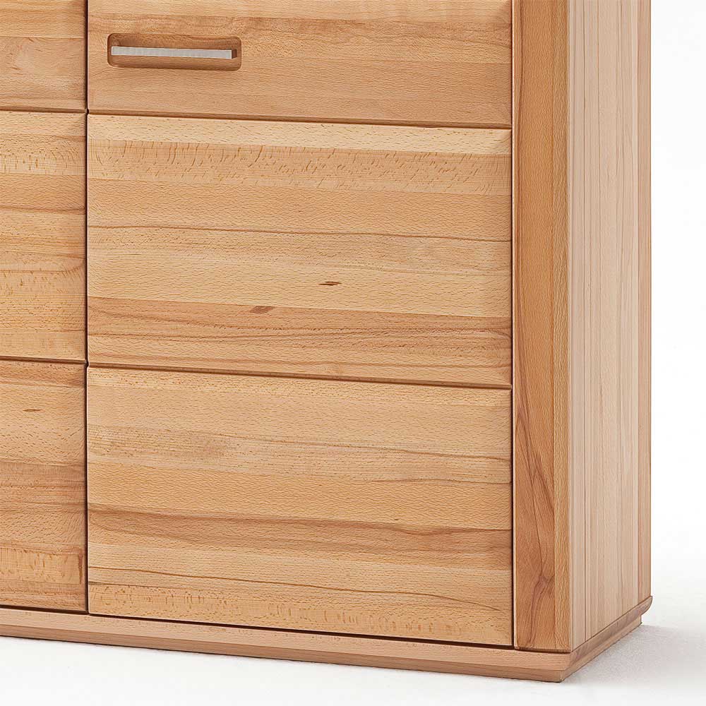 Highboard Athias aus Kernbuche