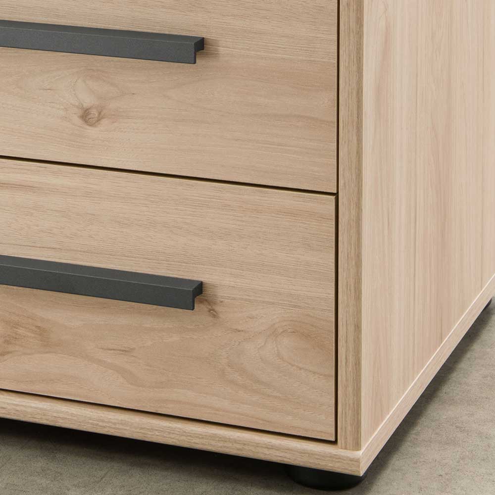 3 Schubladen Nachtschrank modern - Licruva