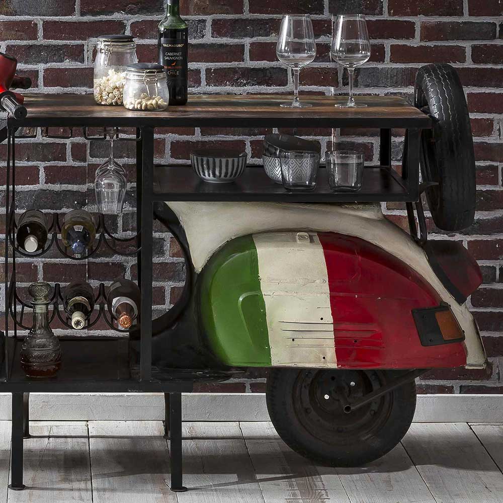 Motorroller Hausbar Italia Vintage Design - Nite