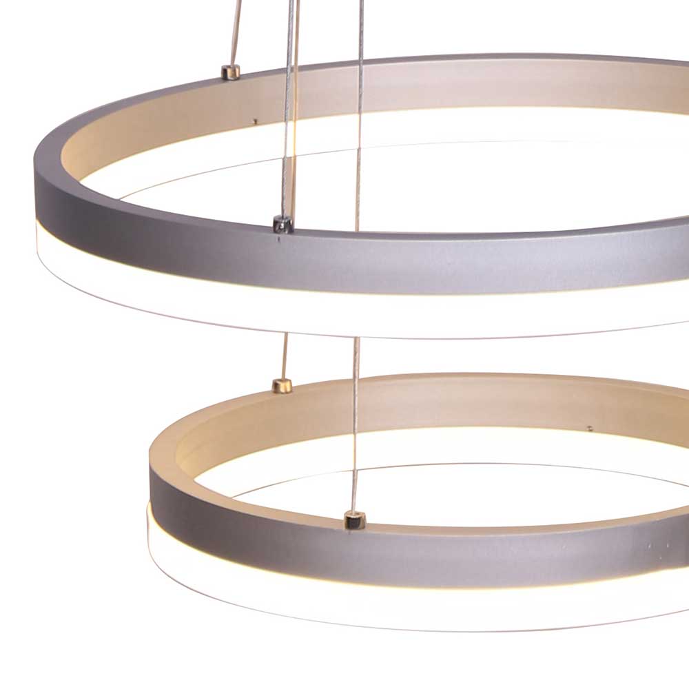 Moderne LED Hängeleuchte im Ring Design - Amure