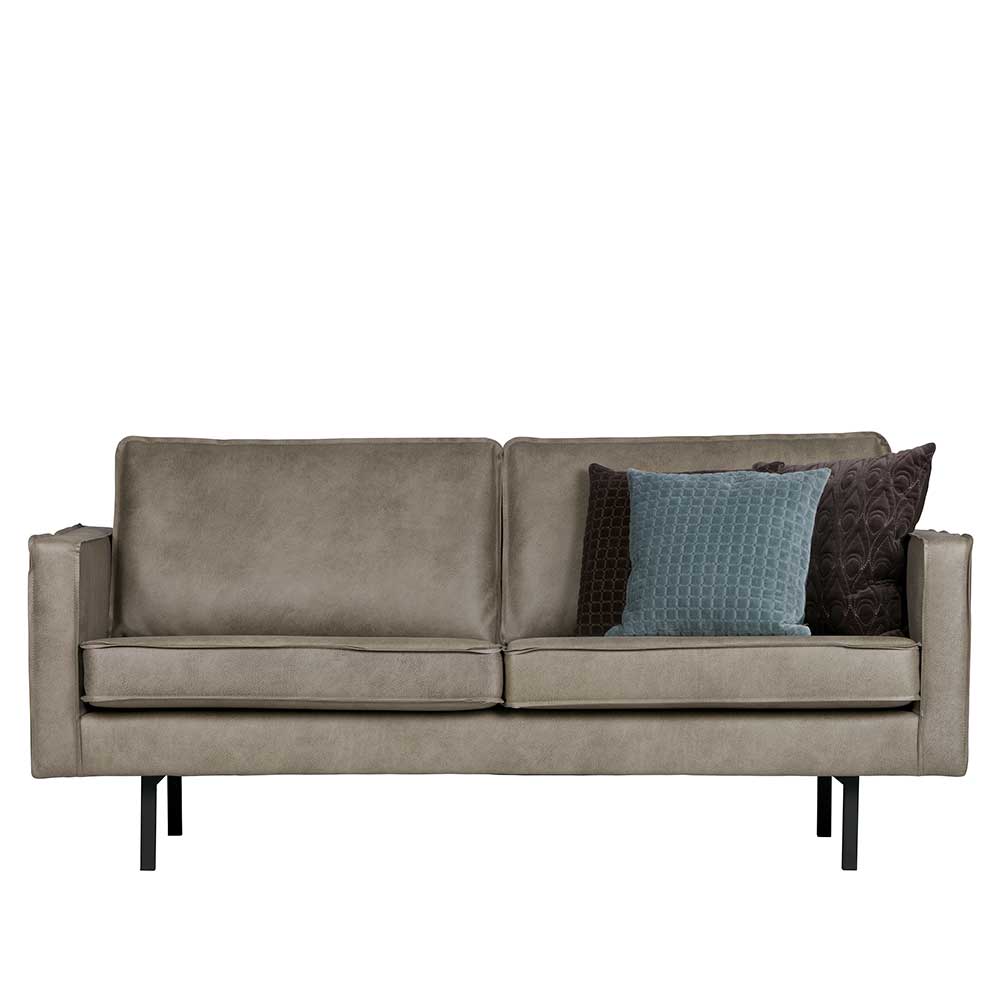 190cm breites Sofa aus Kunstleder Grau - Patria