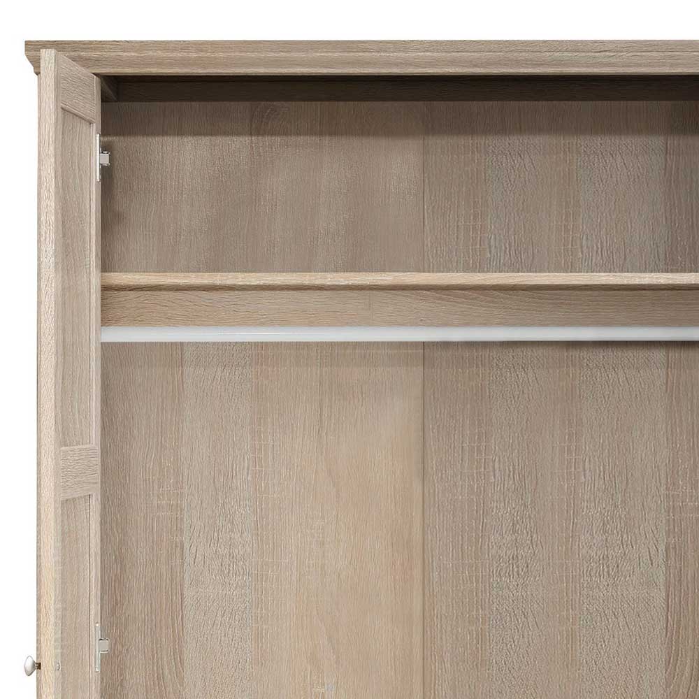 100x180x55 Schlafzimmerschrank mit Schubladen & Türen - Restania