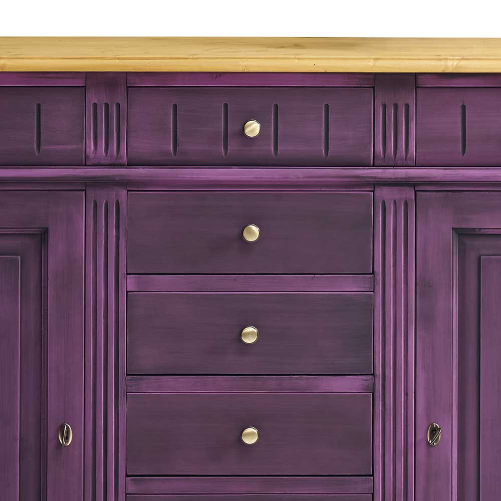 Design Sideboard Tica in Violett