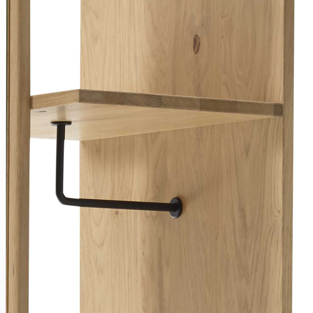 50x198x38 Garderobe mit Spiegel - Vardriva