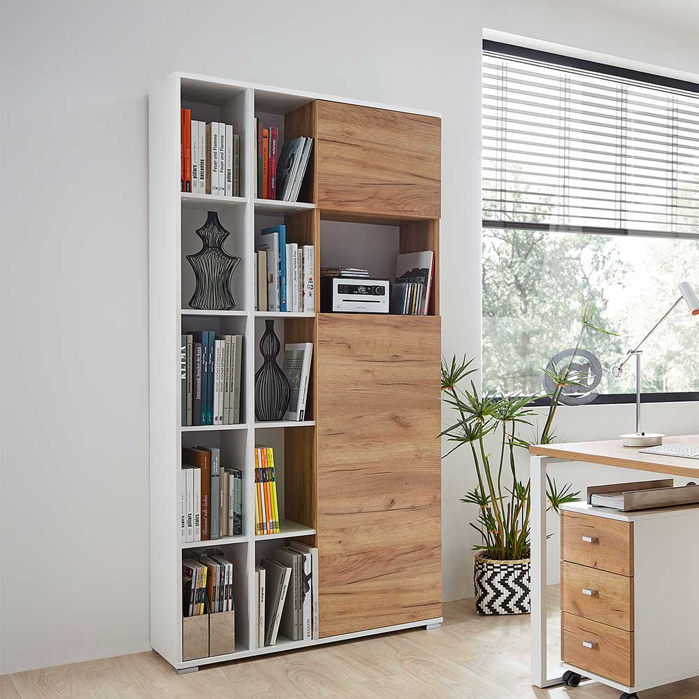 85x197x40 Aktenschrank mit Regal - Situatica