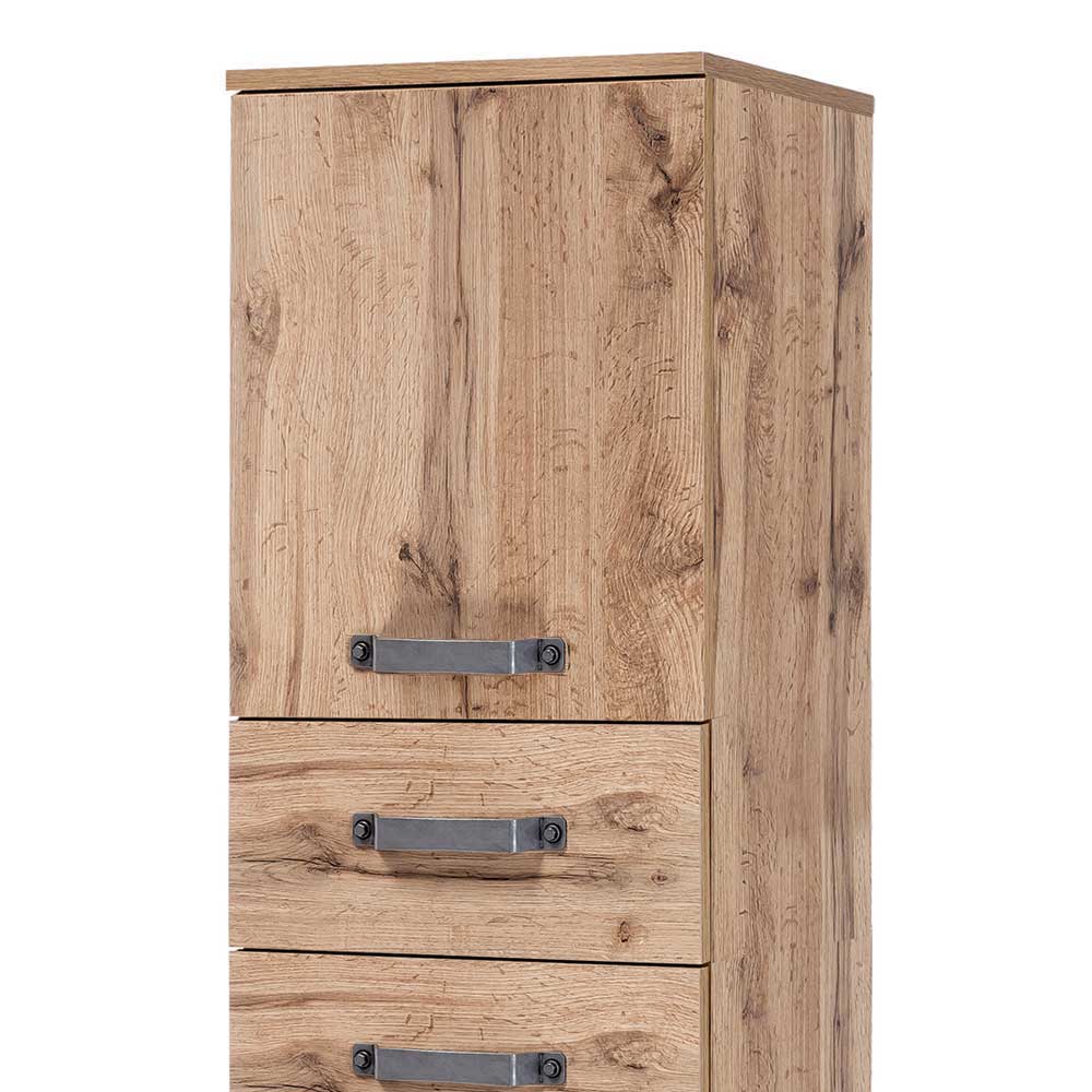 40x164 Badschrank mit 3 Schubladen - Iskro