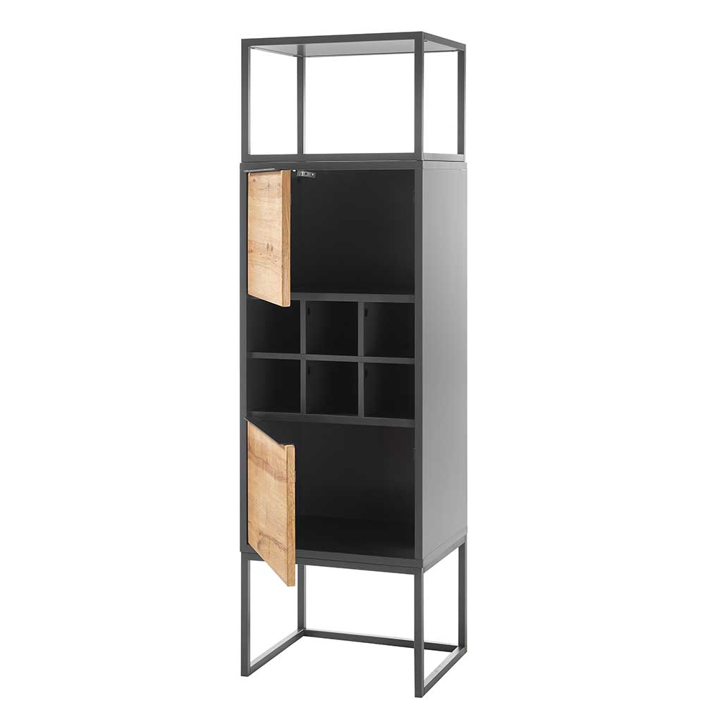 50x165x40 Barschrank mit sechs Flaschenfächern - Rajesvan