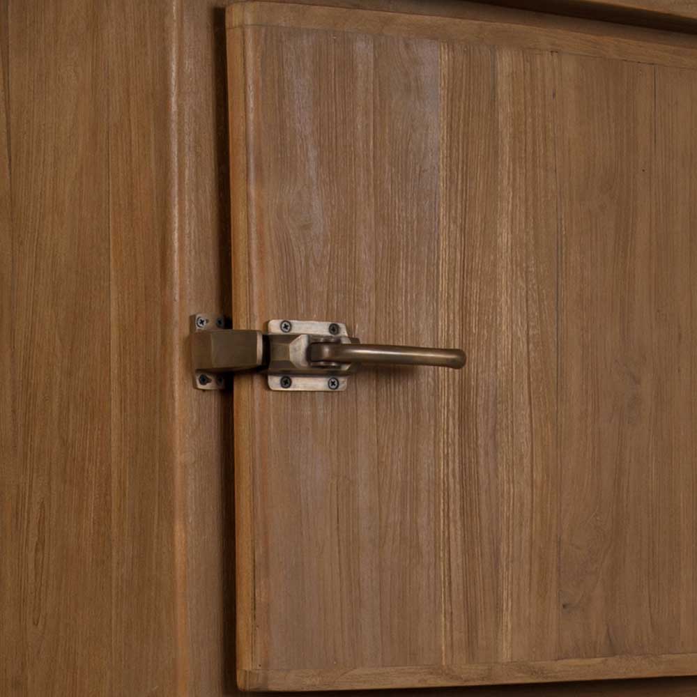 Teak Barschrank Teako aus Recyclingholz