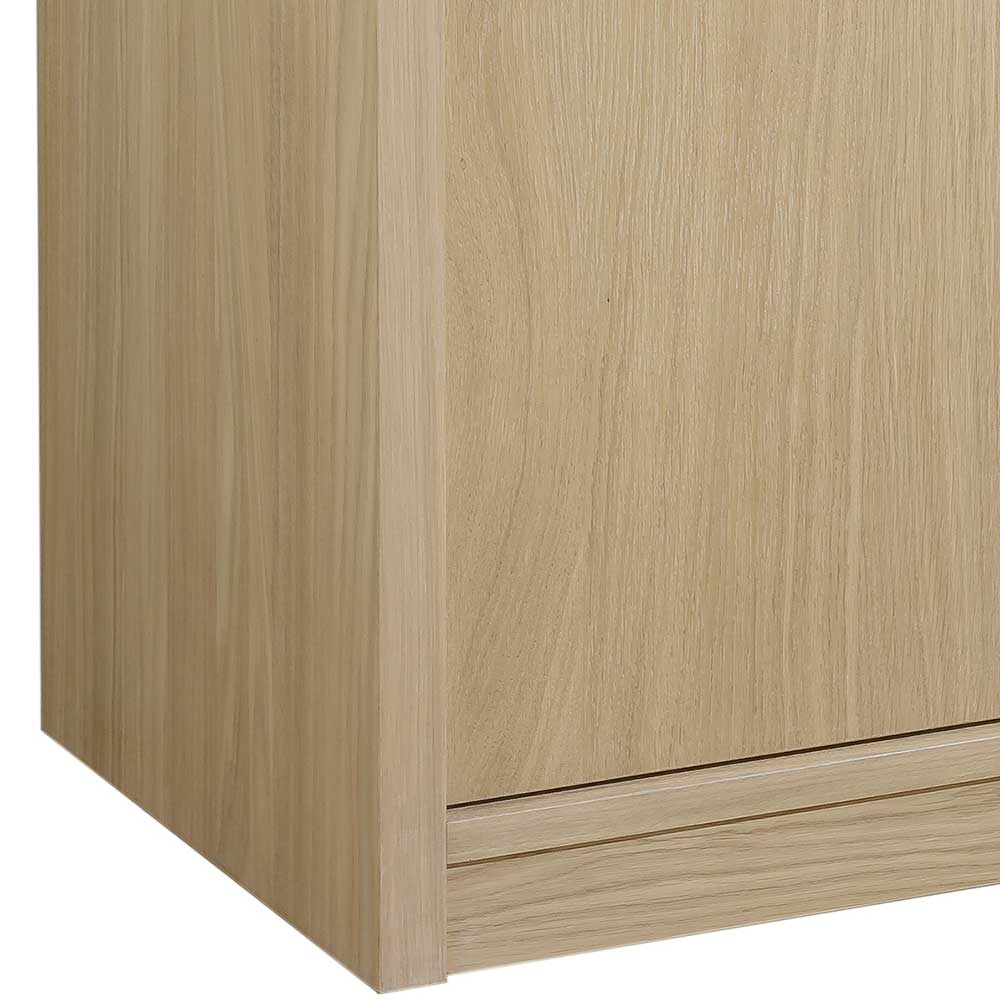 Moderner Schreibschrank mit Furnier Eiche - Twinn