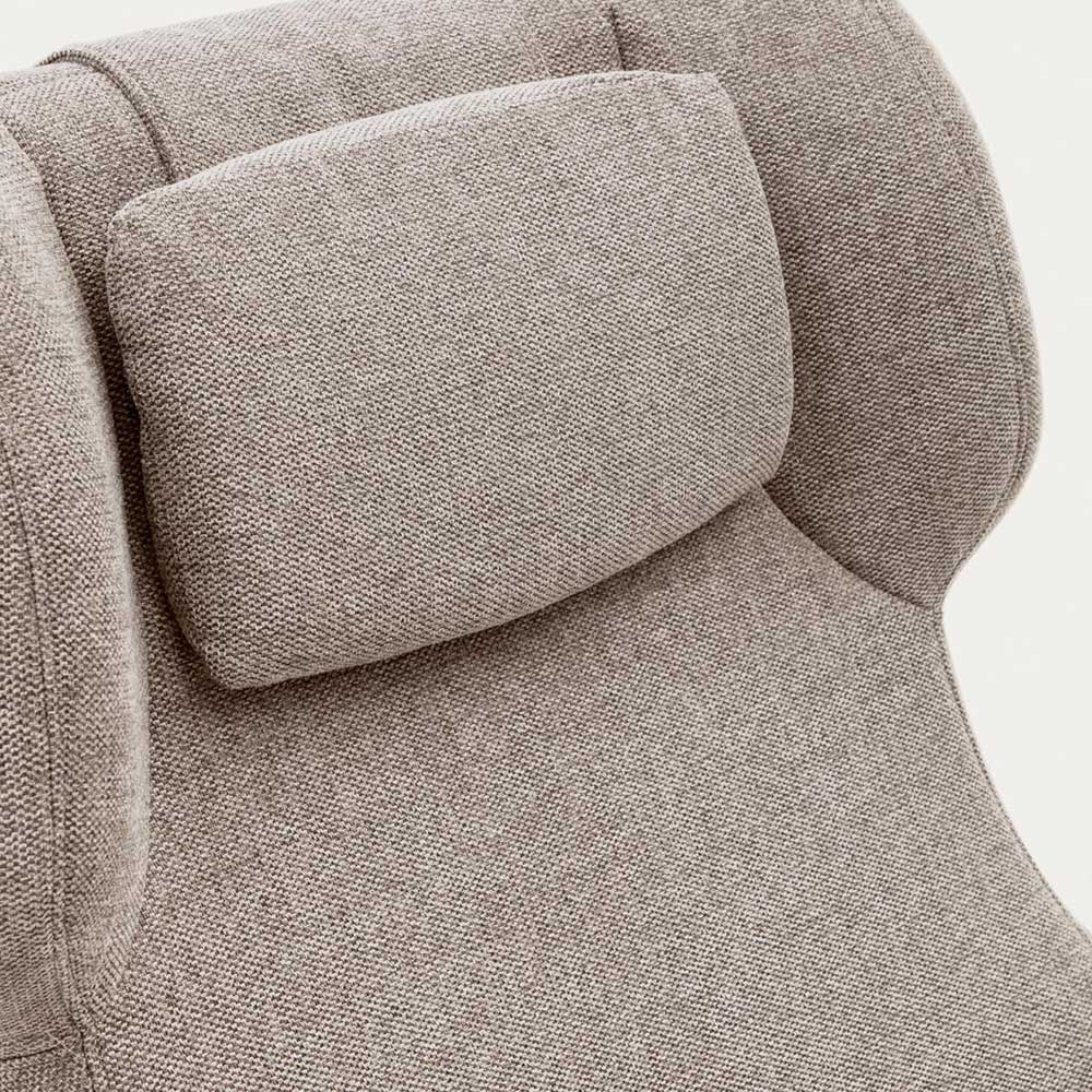 Chenille Loungesessel drehbar - Marocana