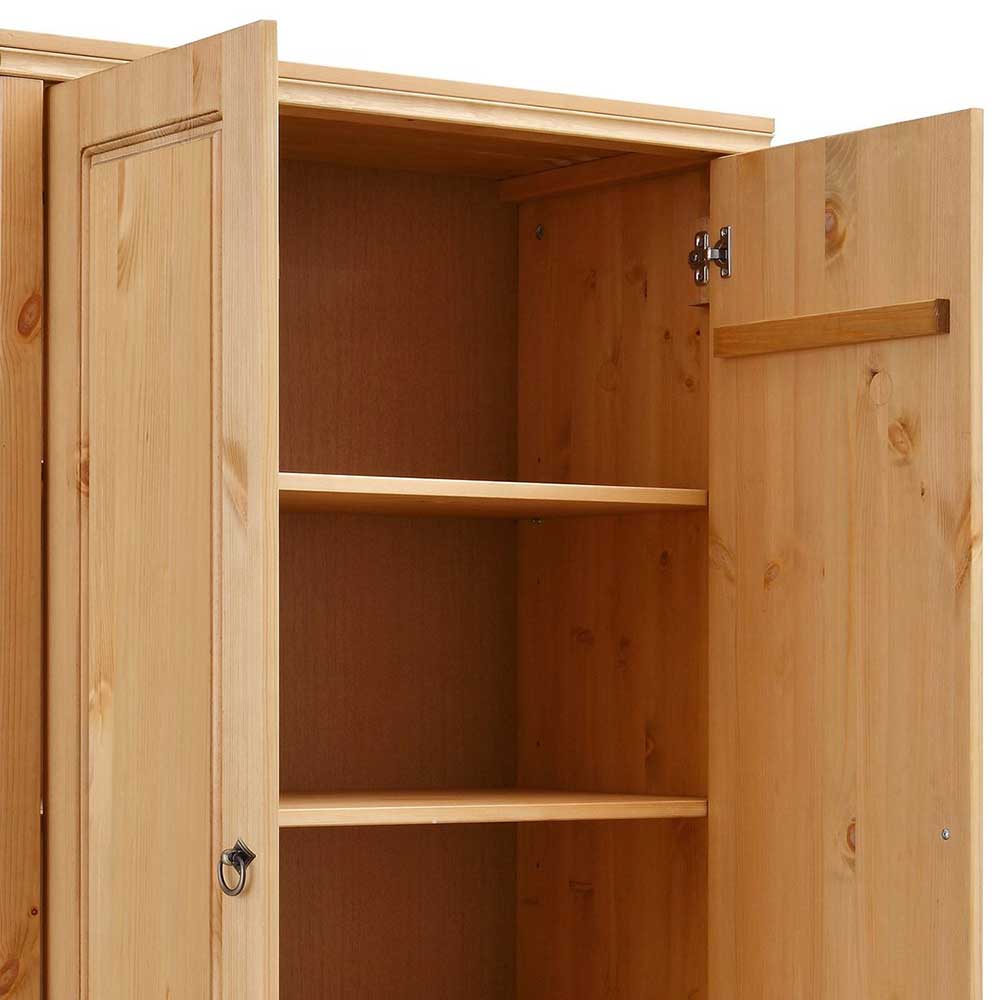 80x178x40 Kiefernholz Schrank 2-türig - Vinidad