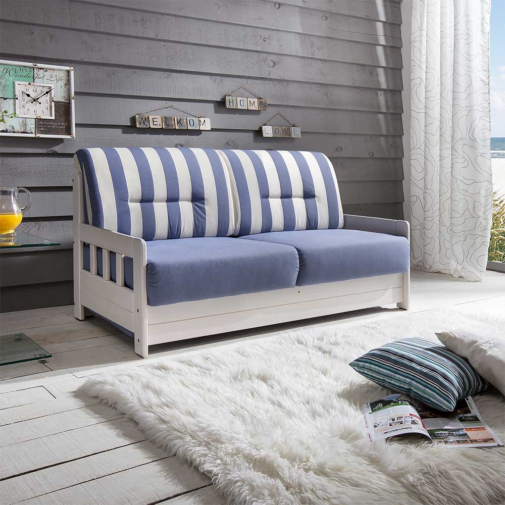 Schlafcouch Salvador im maritimen Design