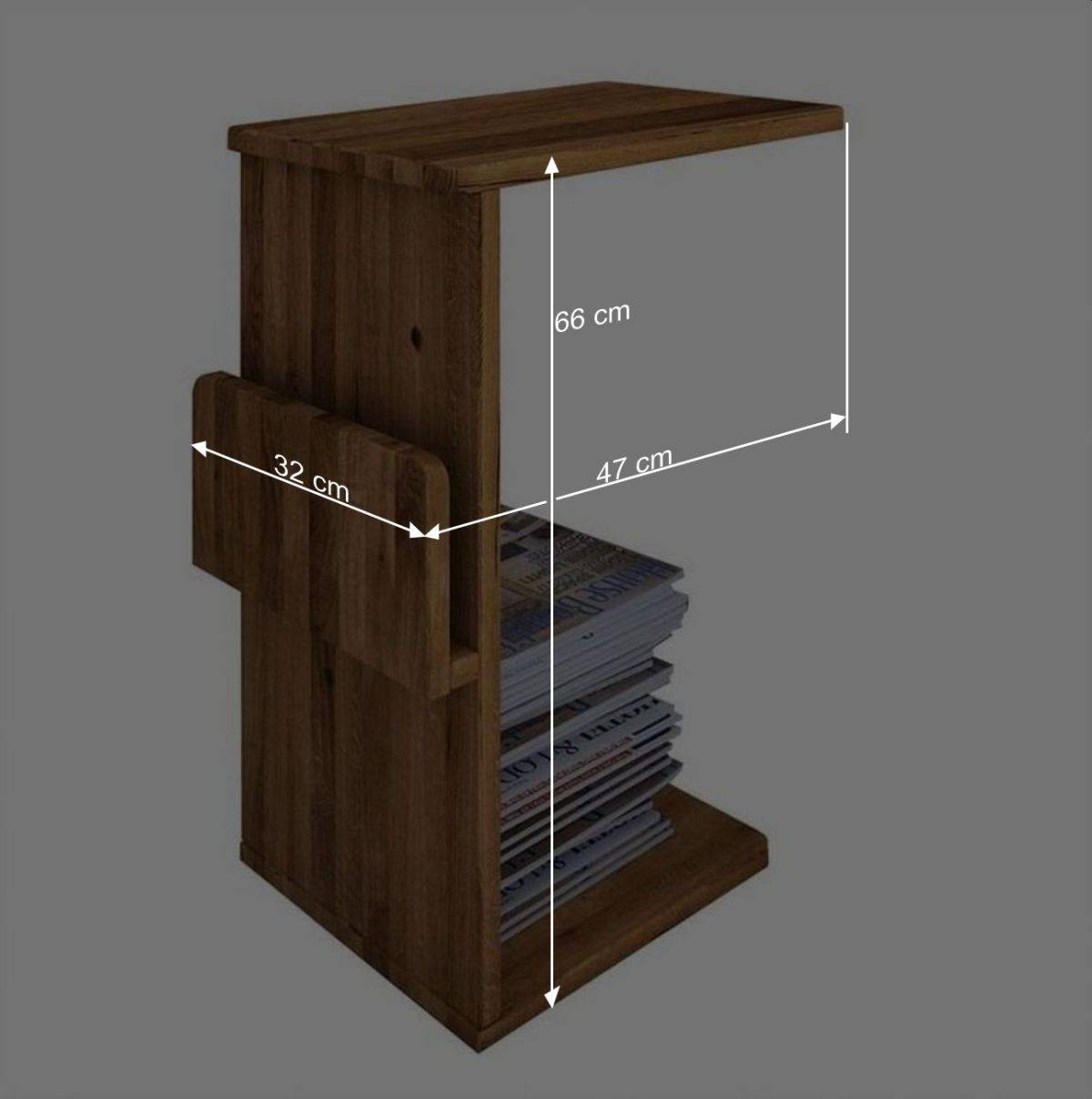 190 cm Bettanlage im Retro Design - Hardus (dreiteilig)