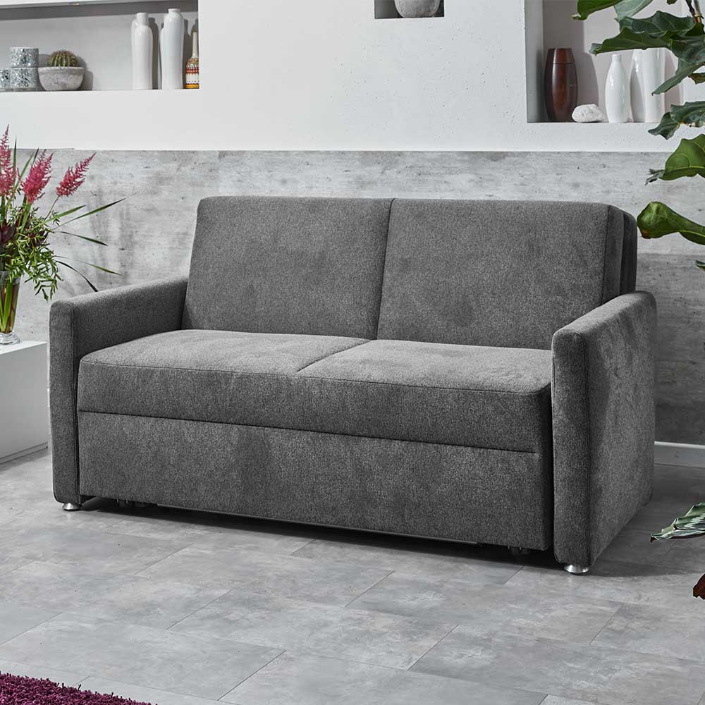 Couch mit hochwertiger Faltmechanik - Schlaffunktion - Pure