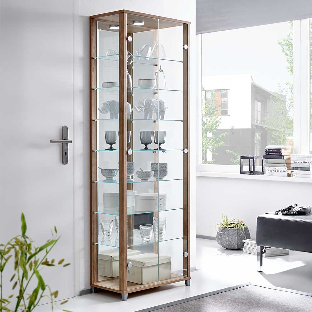 Vitrine aus Spiegelglas & Glas & MDF - Miarizia