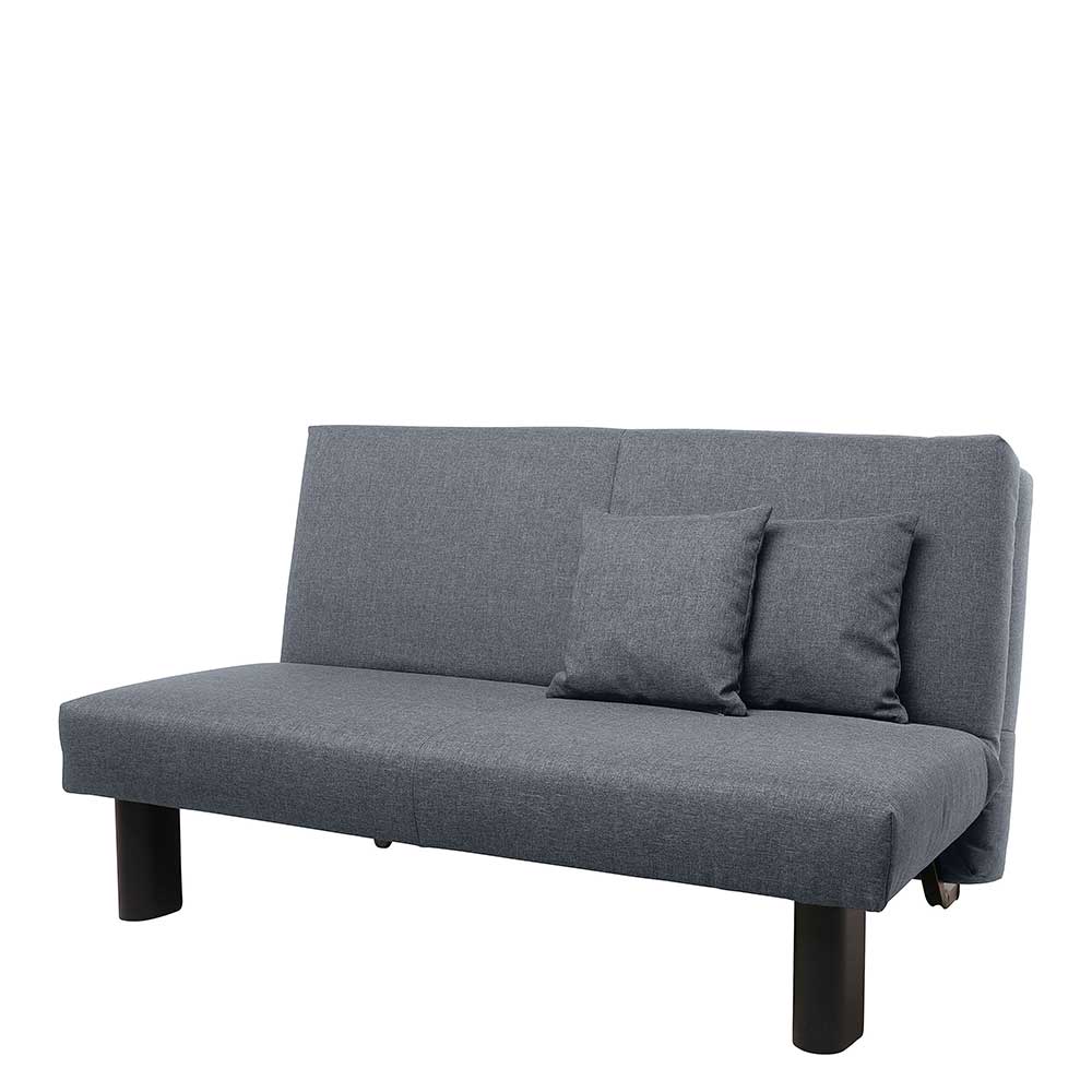 Faltsofa in Blau mit Schwarz - Florin