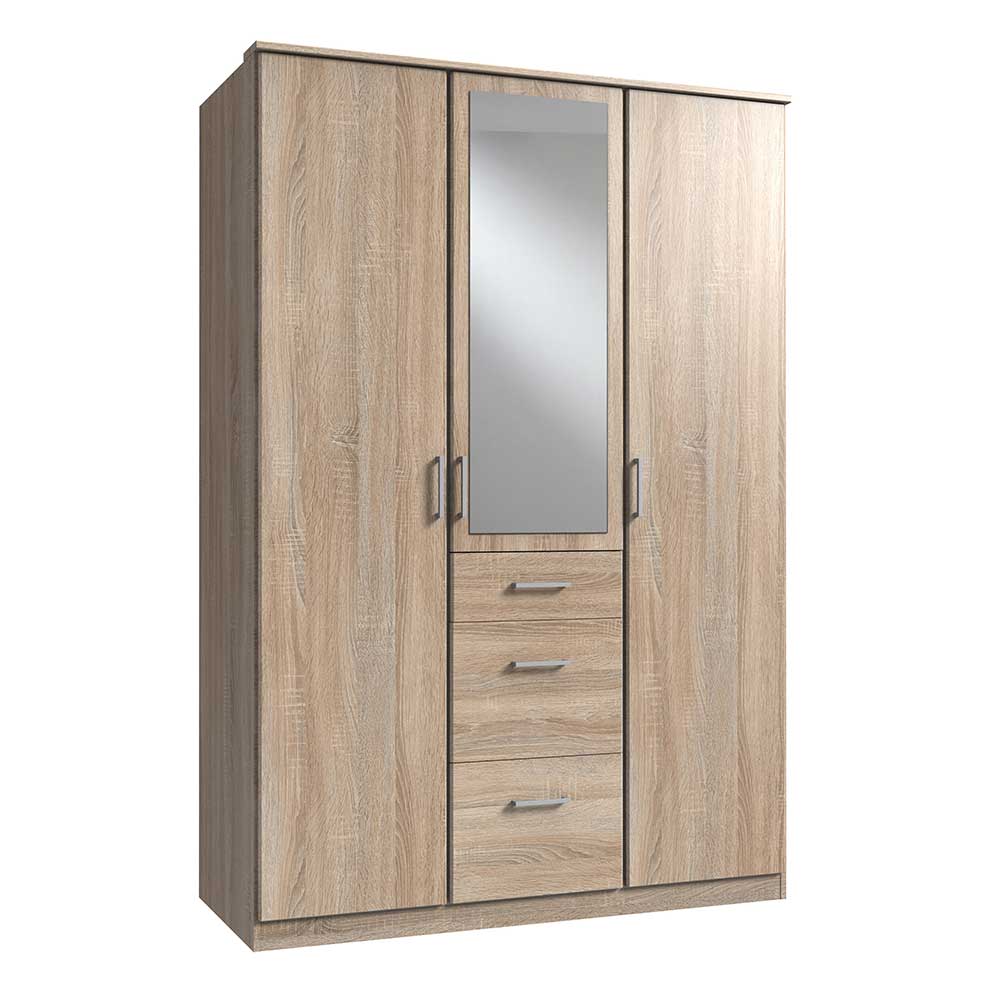 135x199x58 Kombi-Schlafzimmerschrank modern - Citerna