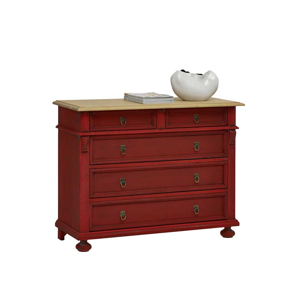 Esszimmer Sideboard Ministra in Rot