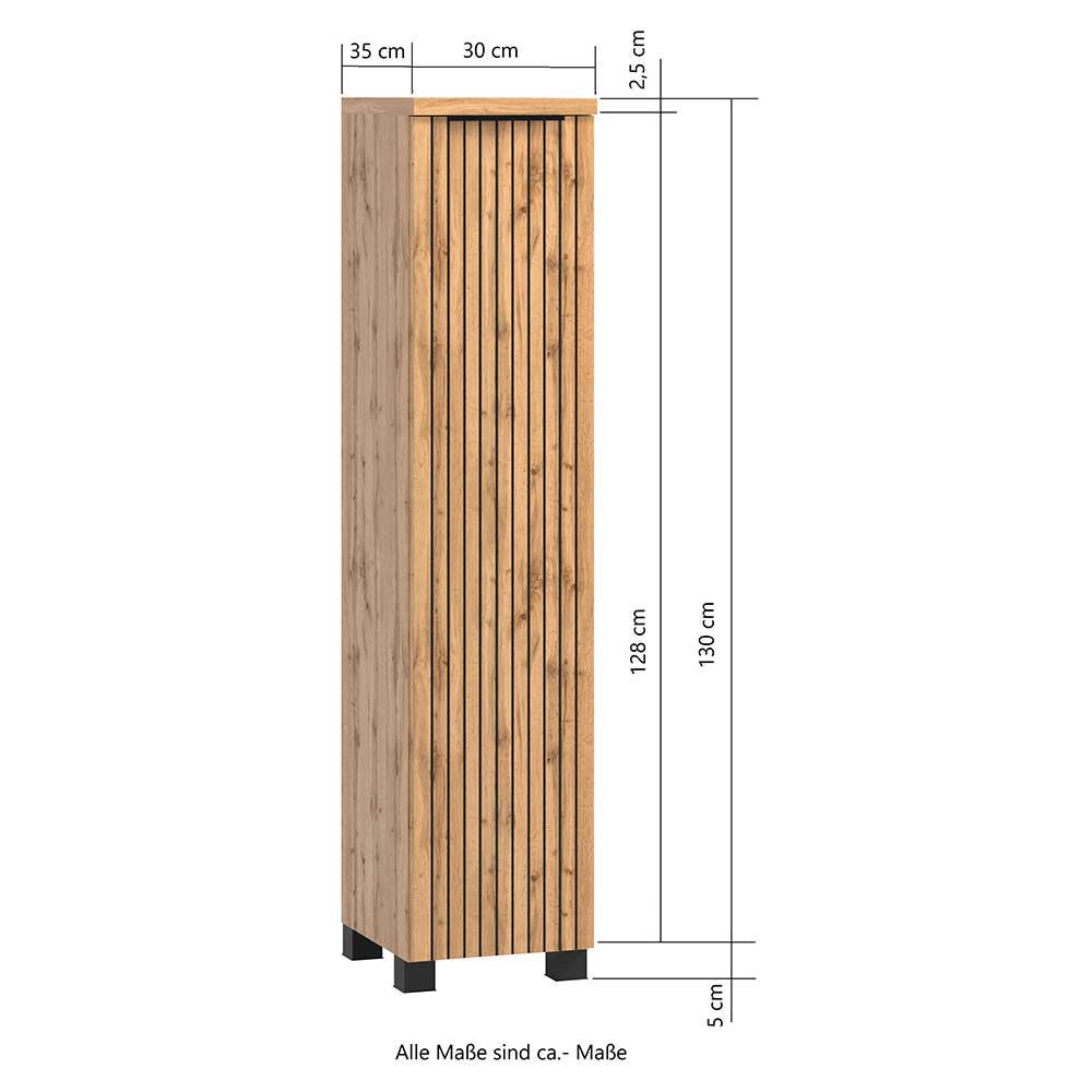 Badeinrichtung Möbel-Kombi modern - Crystoga (fünfteilig)