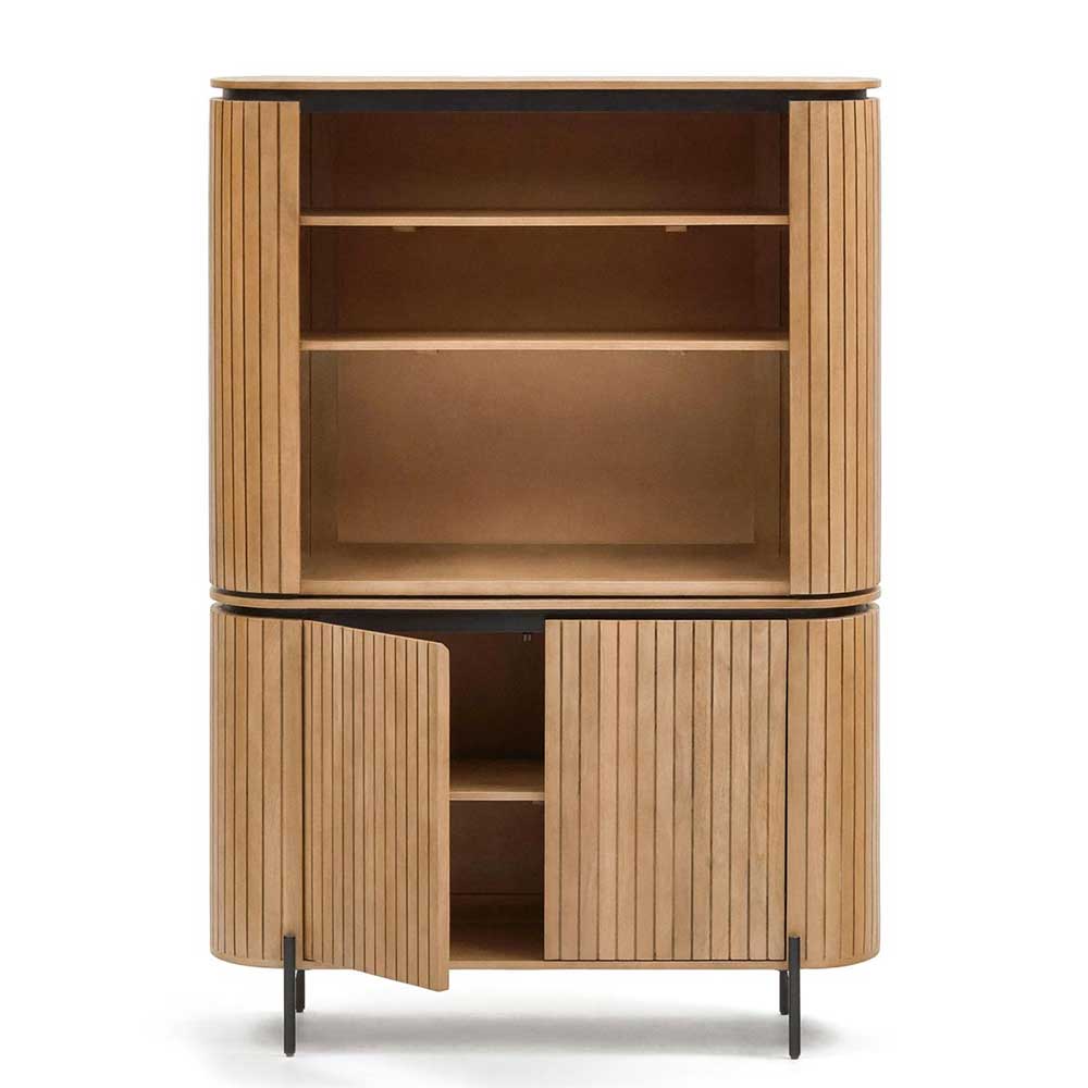 Ovales Highboard 120x170x45 cm - Ilvenda