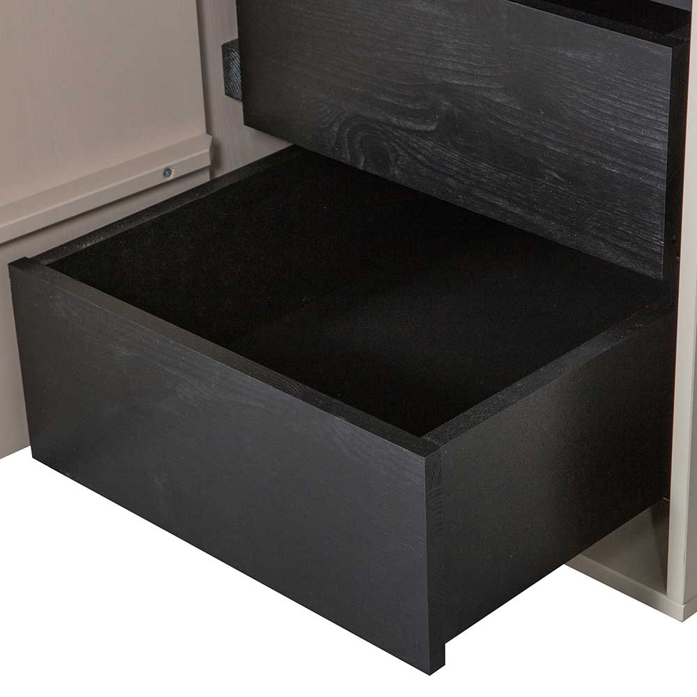 50x200x58 Schmaler Kleiderschrank 1-türig - Career