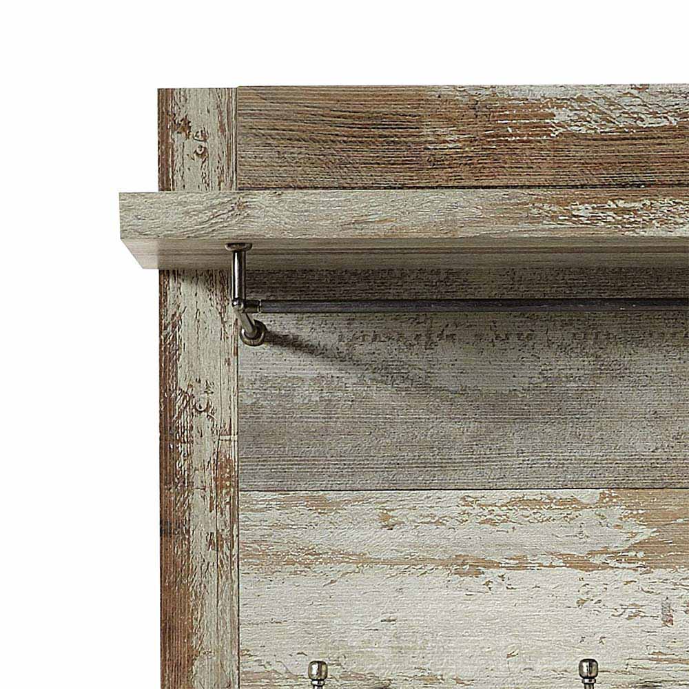 Paneel Wandgarderobe im Shabby Chic - Curacon