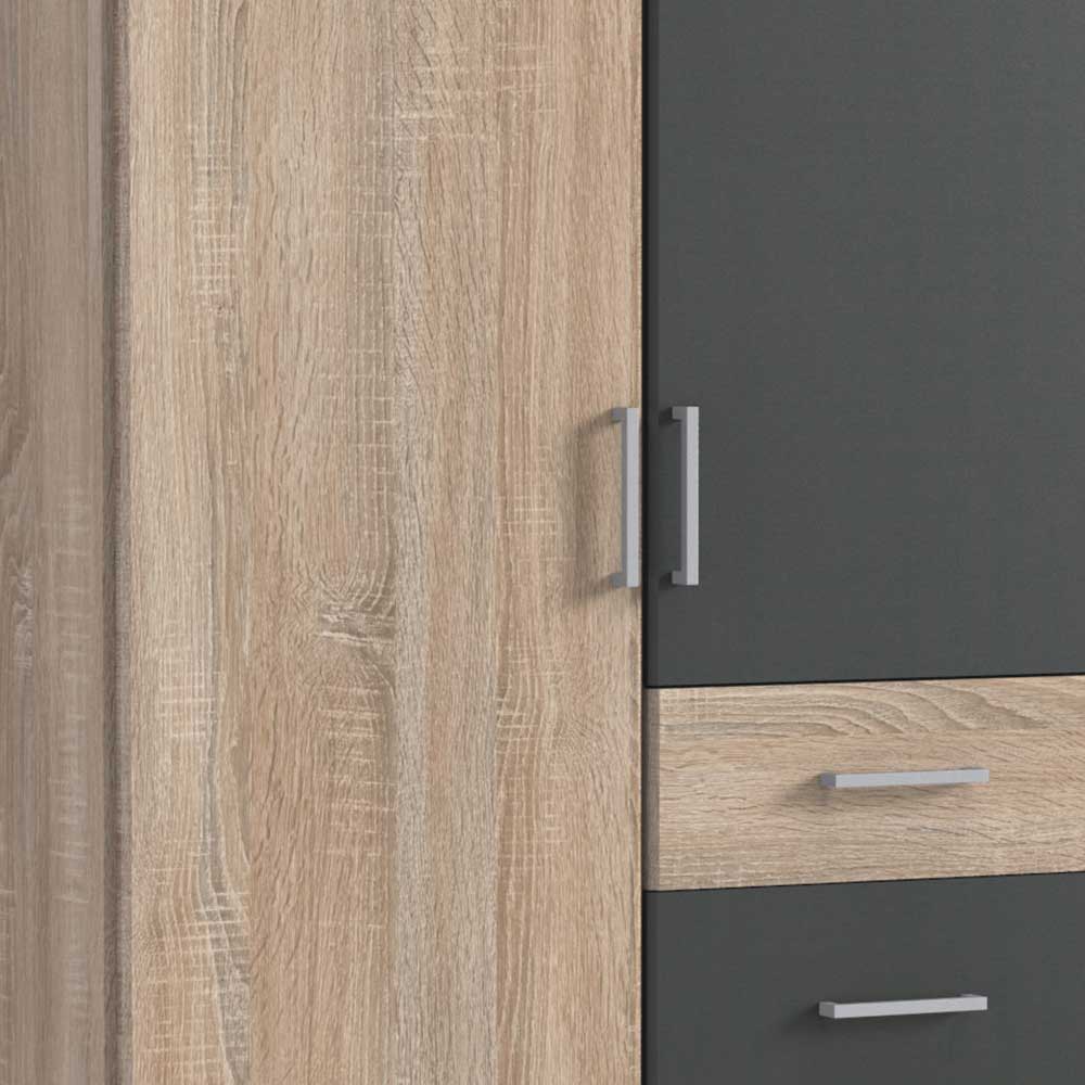 Schlafzimmerkleiderschrank im Holz Look - Danah