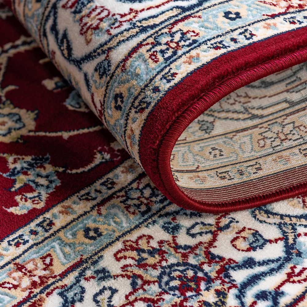 Klassischer Teppich in Dunkelrot & Creme - Orient - Danskad