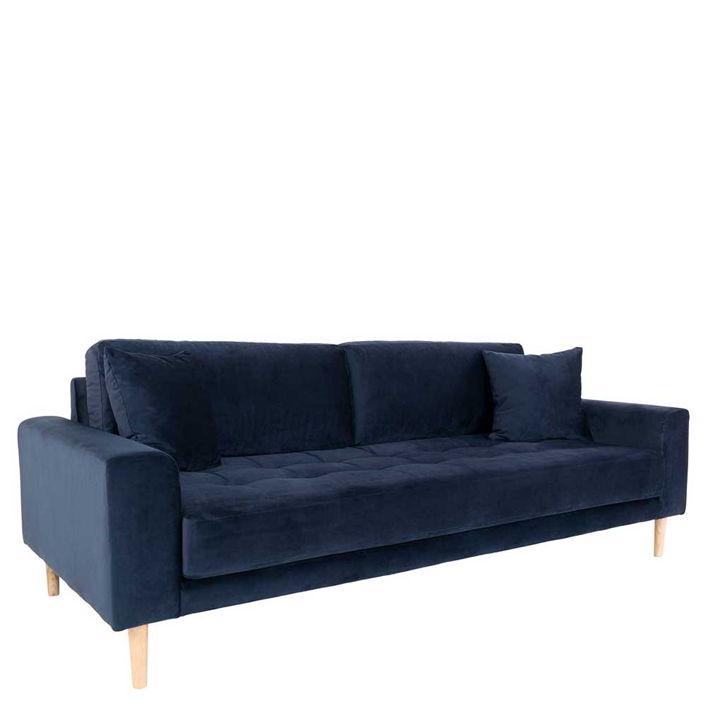 210x78x93 3er Wohnzimmercouch im Skandi Design - Sulcan