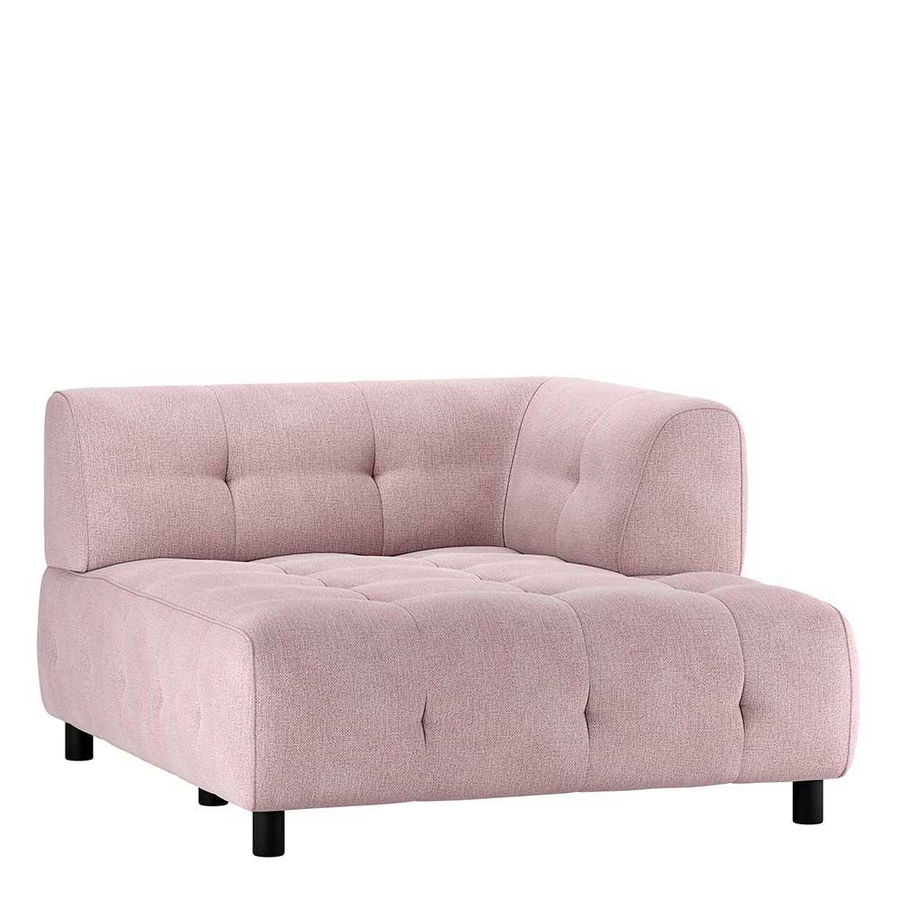 Elementsofa Eckteil in Mauve Stoff - Grove