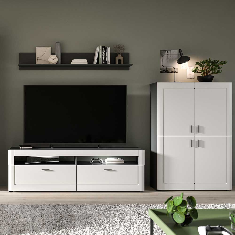 TV Board & Highboard & Wandboard Set - Ungaran (dreiteilig)