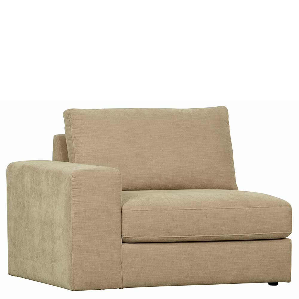 Zwei Elemente Modulsofa in Beige - Slagon