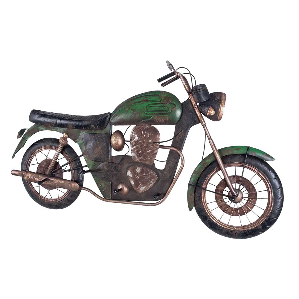 Wandgarderobe Moonshine im Motorrad Design