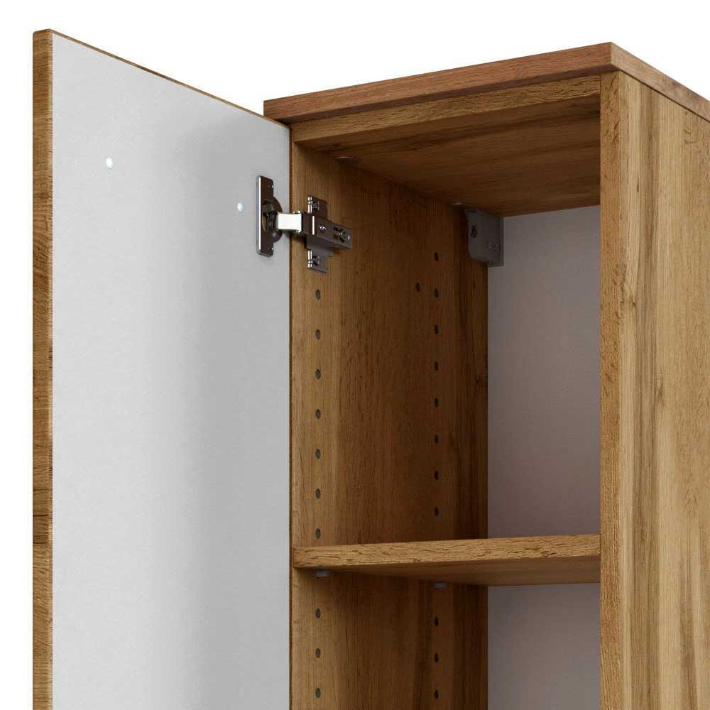 2-türiger Badschrank - 30x135x35 cm - Arazony