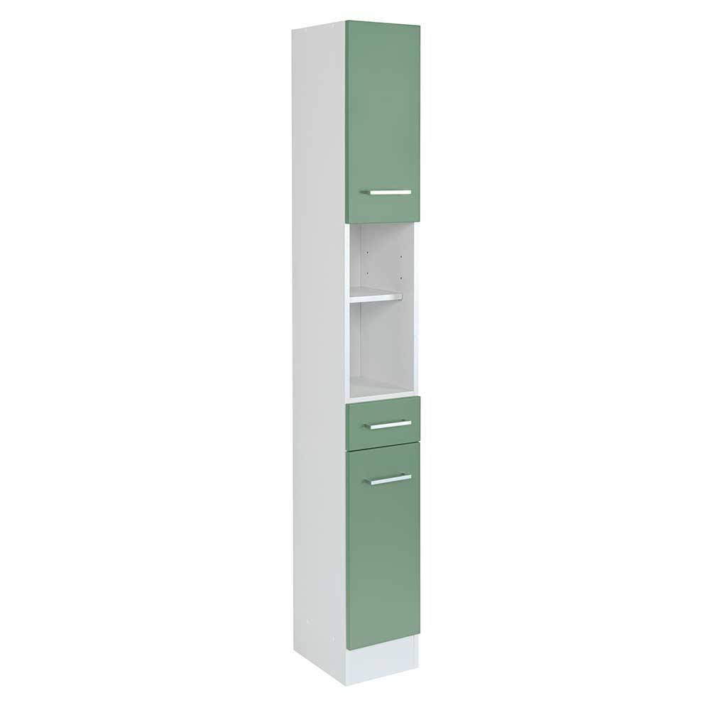 Günstiger Hochschrank fürs Bad 25x190x35 cm - Loenixa