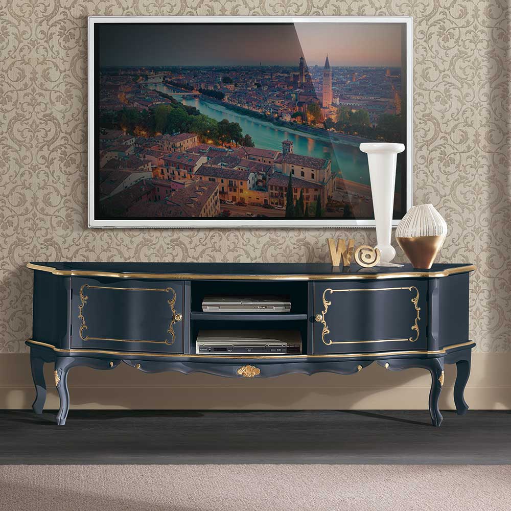 Barock Design TV Wand 325 cm breit - Otaligo (dreiteilig)