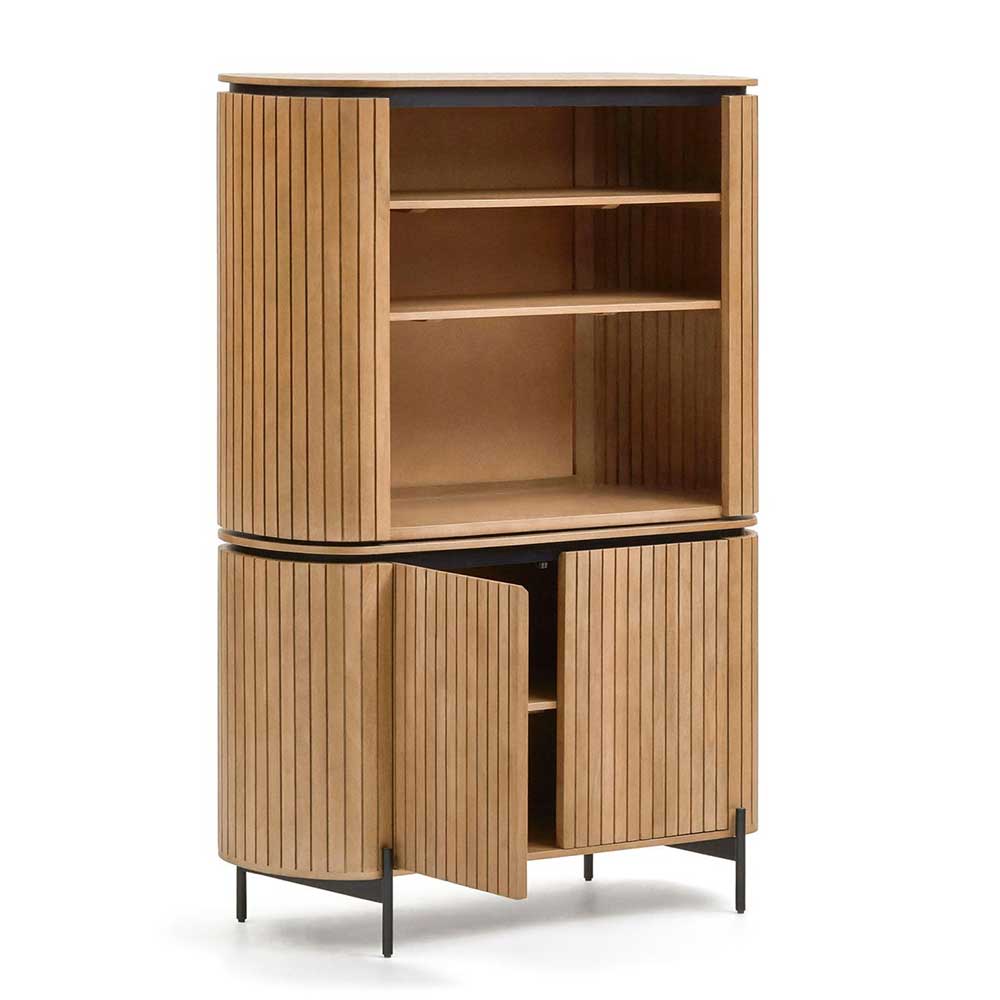 Ovales Highboard 120x170x45 cm - Ilvenda