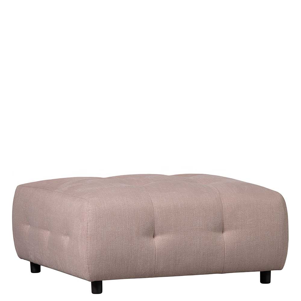 Couchhocker in Mauve Stoff - Grove