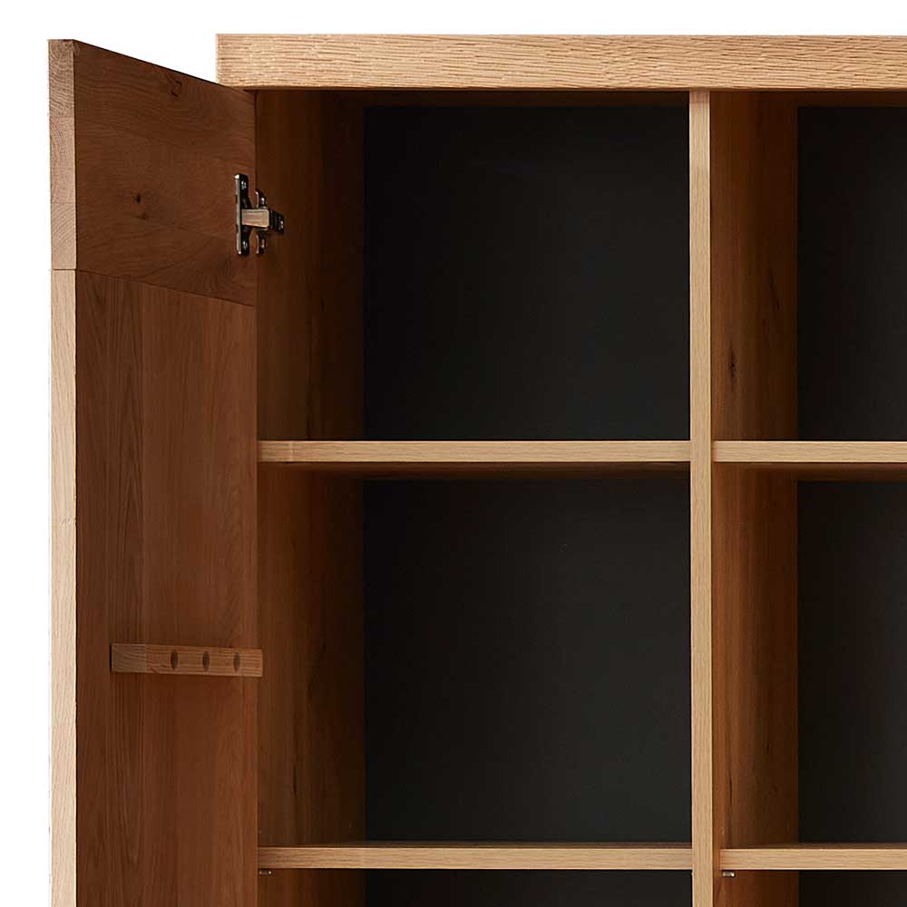 85x201x38 Design Garderobenschrank mit Spiegel - Elprisca